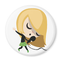 Jules the Singer Magnets