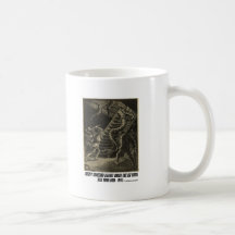 Jules Verne Twenty Thousand Leagues Squid Coffee Mugs
