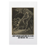 Jules Verne Twenty Thousand Leagues Squid Customized Stationery