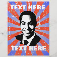 Julian Castro Custom Flyer
