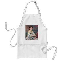 Julie Manet (enfant avec le chat) Renoir Tablier