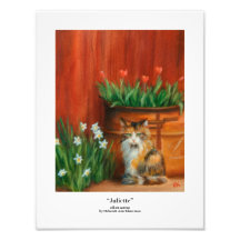 "Juliette" art print of painting Photo