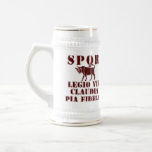 Julius Caesar's 7th Roman Legion Decorative Stein Mugs