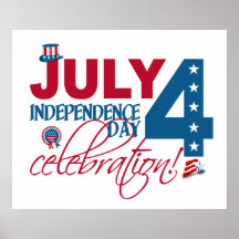 JULY 4 Celebration poster