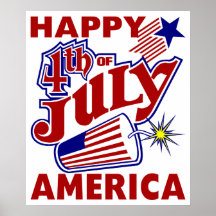July 4th - 3 poster