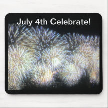 July 4th Celebrate! Mousepad