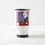July 4th Firecracker - Bedlington Terrier Coffee Mugs