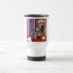 July 4th Firecracker - Golden Retriever Mugs