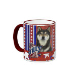 July 4th Firecracker - Shiba Inus Coffee Mug