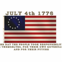 July 4th Flag Acrylic Cut Outs