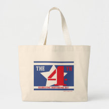July Fourth Canvas Bag