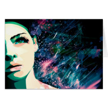 Julzips - Retrato copy Card