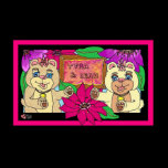 Jumeaux d'ours, Tyra, et, Leah affiches