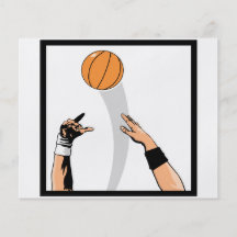 jump ball basketball design flyers