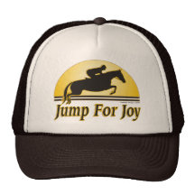 Jump For Joy Equestrian Cap Trucker Hats