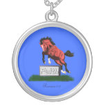 Jump of Faith Horse Necklace