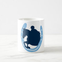 Jumping Equitation Horse Mug