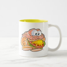 Jumping Hamburger Mug