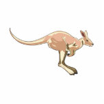 Jumping Kangaroo photo sculptures