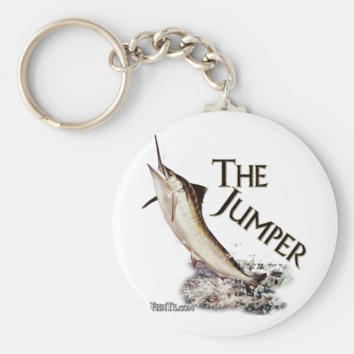 Jumping Marlin-Nice fisherman's catch Keychains