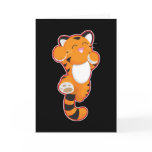 Jumping Tiger Greeting Cards