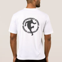 Jumpstyle Light (White) T-Shirt (w/ text, back)