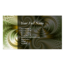 Junction - Mandelbrot Art Business Cards