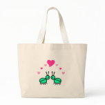 June Bugs In Love Tote Bags