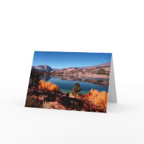 June Lake, Mammoth California Nature Card