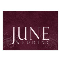 June Wedding Note cards Business Card Templates
