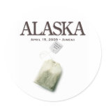 Juneau Alaska Tea Party Sticker