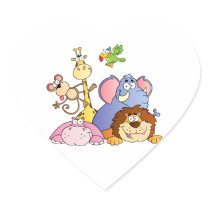 Jungle Animals Stickers