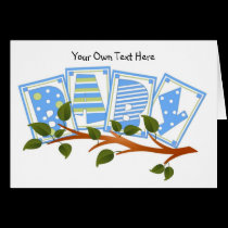 Jungle Babies All Occasion Card cards