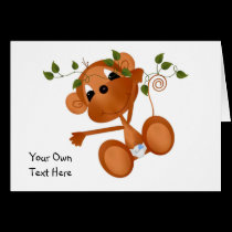 Jungle Babies All Occasion Card cards