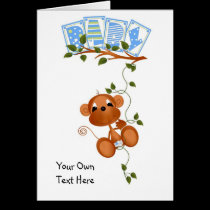 Jungle Babies All Occasion Card cards