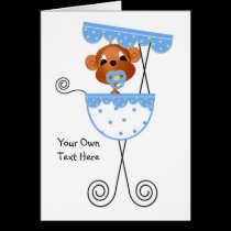 Jungle Babies All Occasion Card cards
