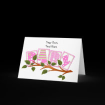 Jungle Babies All Occasion Card It's a Girl cards