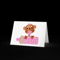 Jungle Babies All Occasion Card It's a Girl cards