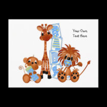 Jungle Babies Postcard All Occasion postcards