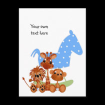 Jungle Babies Postcard All Occasion postcards
