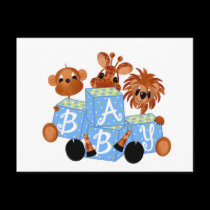 Jungle Babies Postcard All Occasion postcards