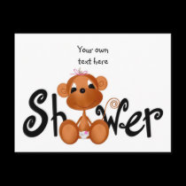 Jungle Babies Postcard All Occasion It's a Girl postcards