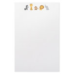 Jungle Babies Customized Stationery