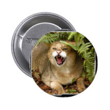 Jungle Cat 01 11x11 Buttons