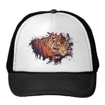 Jungle Cat Native Design Original Trucker Hat