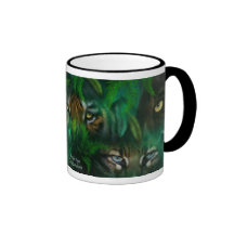 Jungle Eyes Art Mug