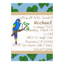 Jungle Fun! Custom Announcement