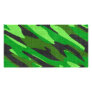 jungle green army camouflage textured customized photo card