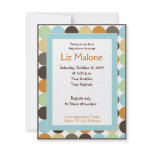 Jungle King Lion Dot Baby shower Invitations