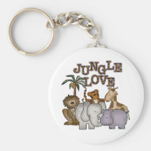Jungle Love Keychain